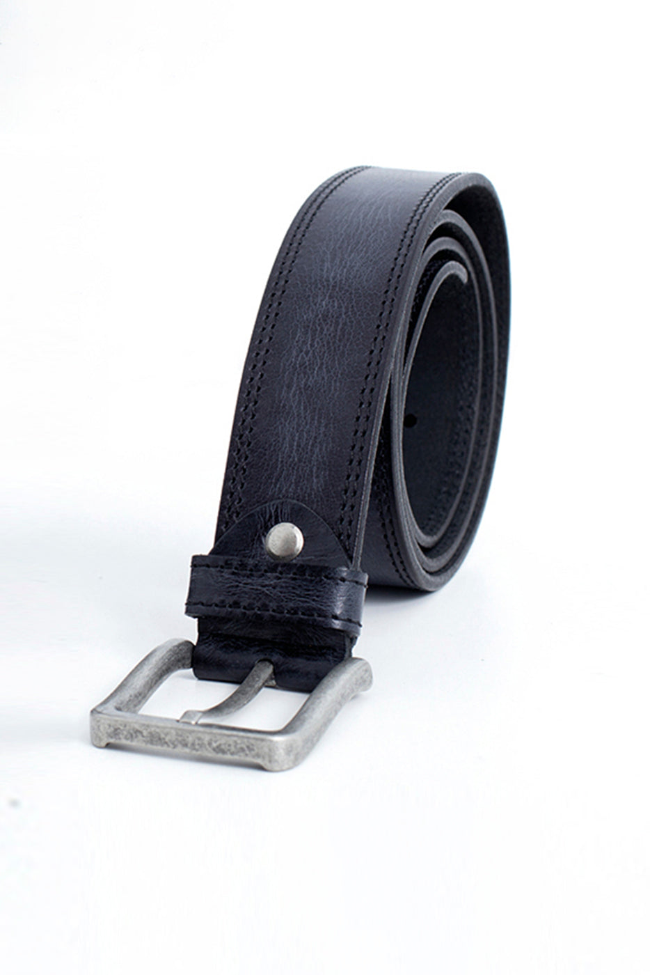 Cinturón cuero negro