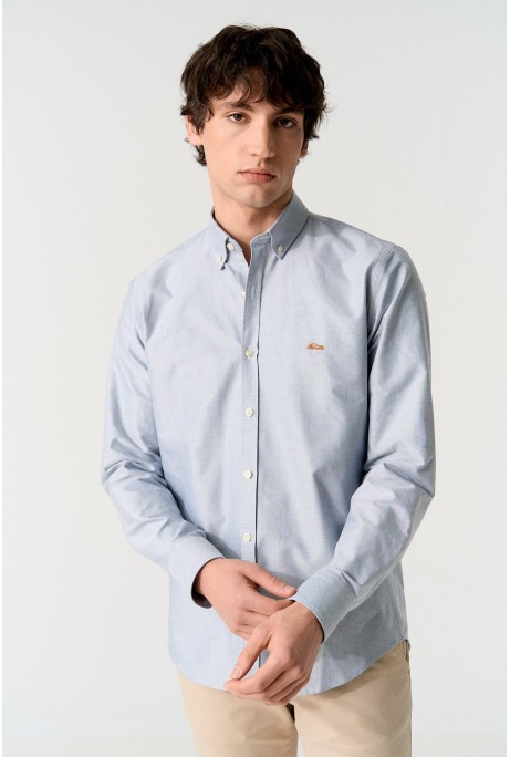 CAMISA OXFORD MARINO REGULAR FIT