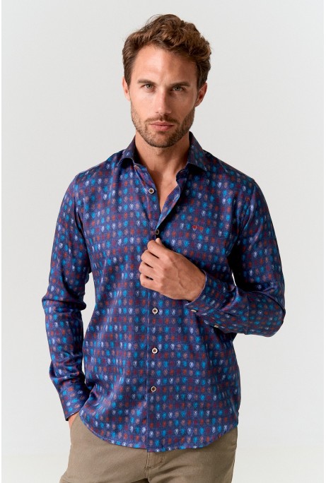 CAMISA ALGODÓN HOMBRE SLIM FIT