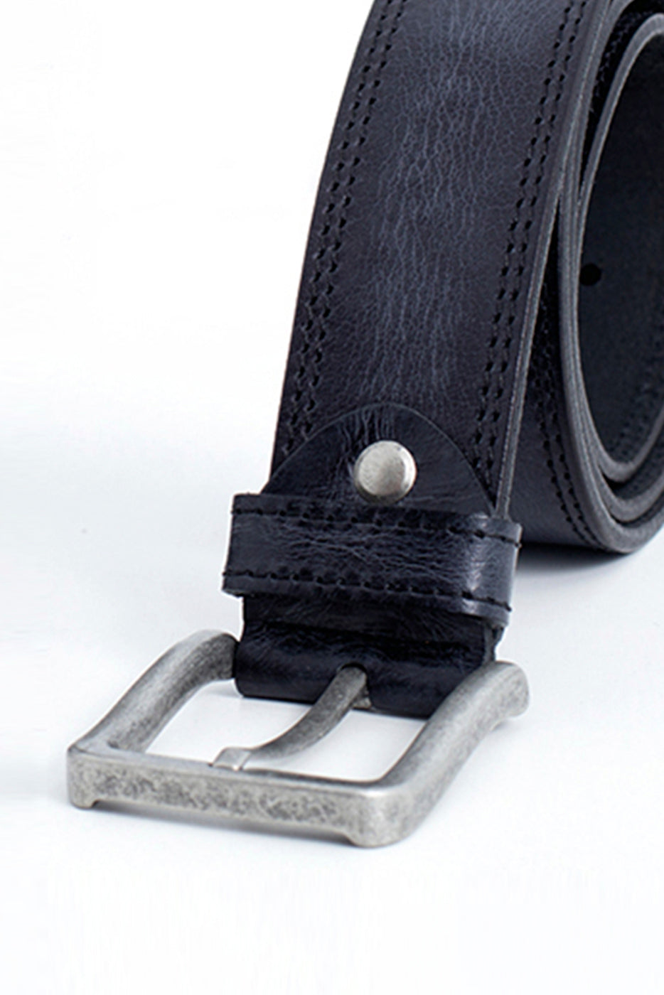 Cinturón cuero negro