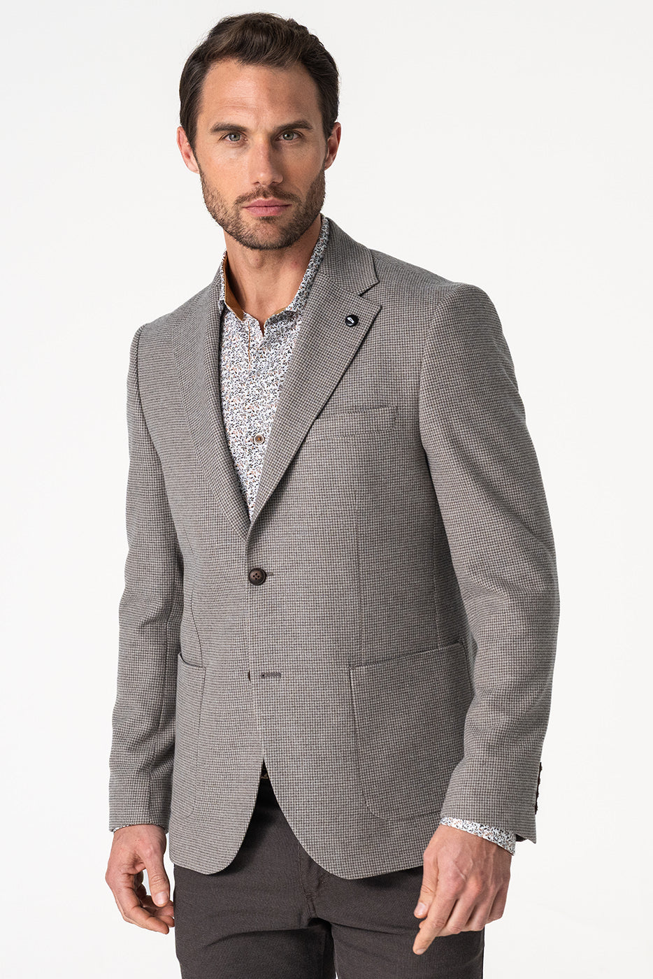 Americana marrón hombre